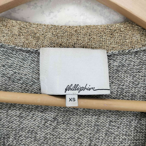 スリーワンフィリップリム 3.1 phillip lim リネン混ロングカーディガンベスト レディース XS