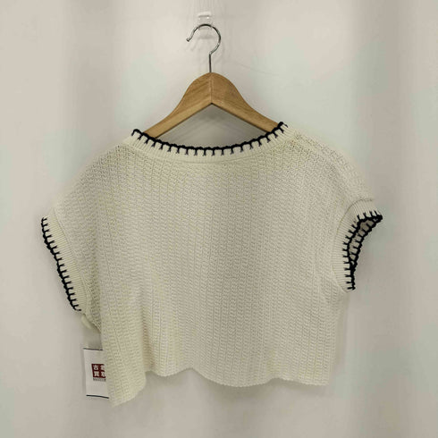 ザラ ZARA ワッフルニット ベスト レディース L