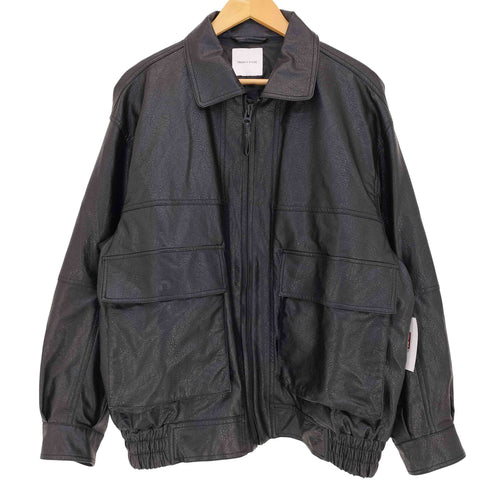 フリークスストア FREAKS STORE フェイクレザーブルゾン メンズ JPN:M