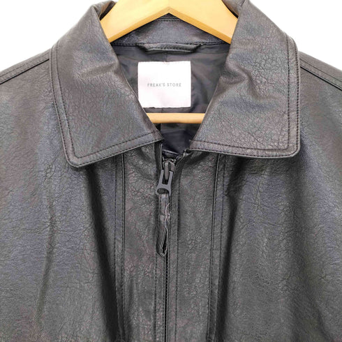 フリークスストア FREAKS STORE フェイクレザーブルゾン メンズ JPN:M