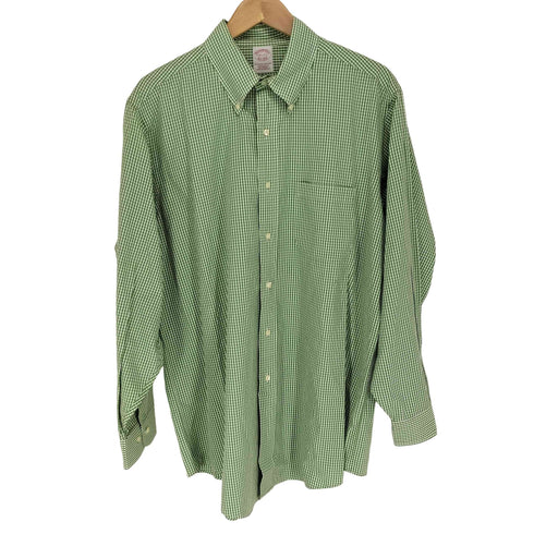 ブルックスブラザーズ BROOKS BROTHERS チェック柄BDシャツ メンズ 16 1/2