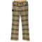 バーバリーブルーレーベル BURBERRY BLUE LABEL ノヴァチェック セミフレアパンツ レディース 34