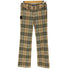 バーバリーブルーレーベル BURBERRY BLUE LABEL ノヴァチェック セミフレアパンツ レディース 34