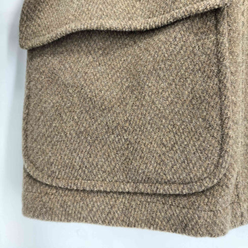 アレグリ allegri イタリア製 比翼デザイン ステンカラーコート メンズ JPN:M