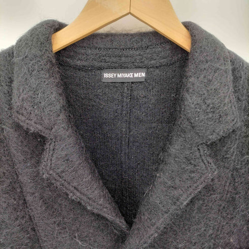 イッセイミヤケメン ISSEY MIYAKE MEN 11AW 黒タグ モヘヤ ナイロン 3B テーラードジャケット メンズ JPN:L
