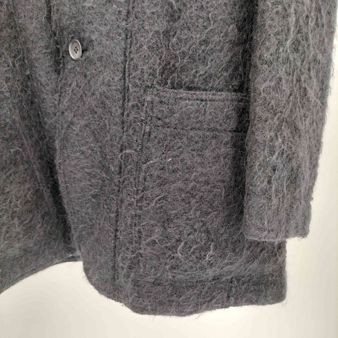 イッセイミヤケメン ISSEY MIYAKE MEN 11AW 黒タグ モヘヤ ナイロン 3B テーラードジャケット メンズ JPN:L