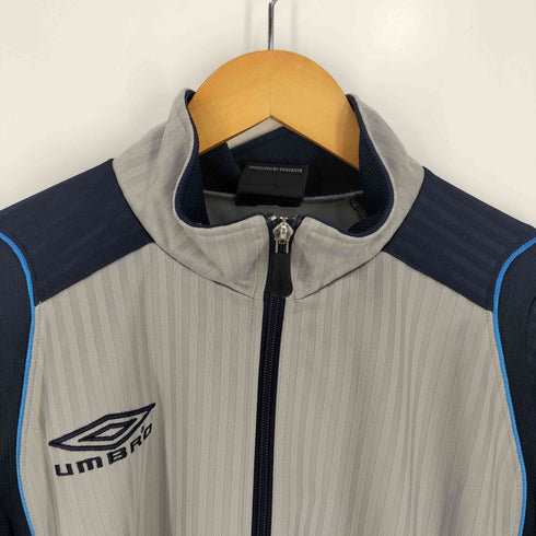 アンブロ UMBRO 両面ロゴ ツートン トラックジャケット メンズ import:L