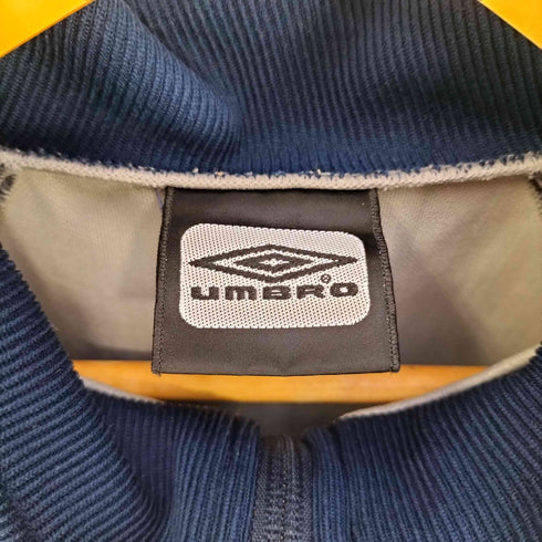 アンブロ UMBRO 両面ロゴ ツートン トラックジャケット メンズ import:L