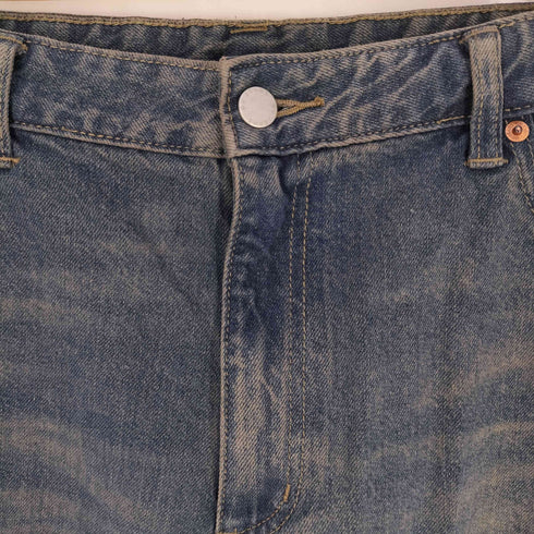 ジーユー GU バレルレッグジーンズ メンズ 3XL