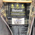 バブアー Barbour 90S 95年製 WESTMORLAND ウェストモーランド 英国製 3ワラント 裏地チェック CARE コットン ワックス オイルド ベスト メンズ import:L