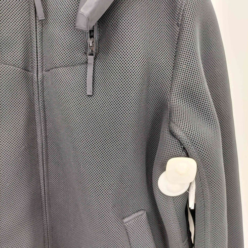 イッセイミヤケメン ISSEY MIYAKE MEN 11SS 黒タグ メッシュ ダブルジッパー 2way フードジャケット メンズ JPN:3