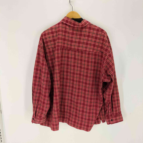 ジャーナルスタンダードレリューム JOURNAL STANDARD relume FAT SHIRT タータンチェックボックスシャツ メンズ JPN:L