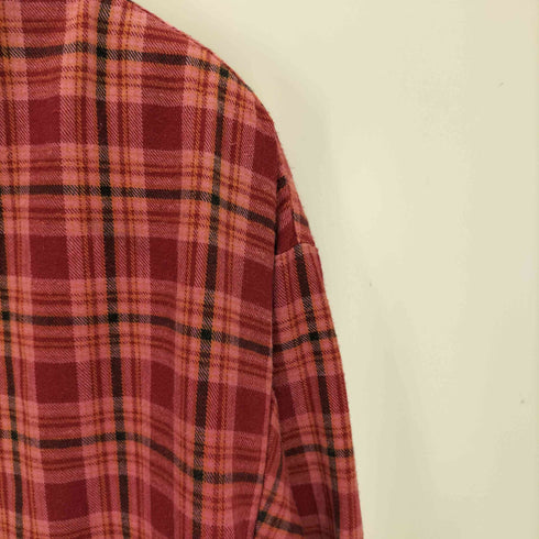 ジャーナルスタンダードレリューム JOURNAL STANDARD relume FAT SHIRT タータンチェックボックスシャツ メンズ JPN:L