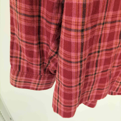 ジャーナルスタンダードレリューム JOURNAL STANDARD relume FAT SHIRT タータンチェックボックスシャツ メンズ JPN:L