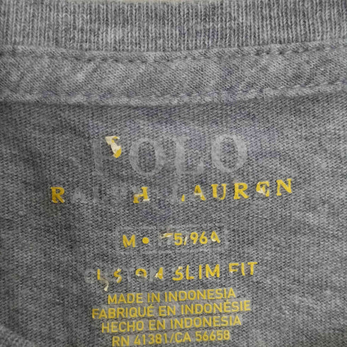 ポロラルフローレン POLO RALPH LAUREN SLIMFIT ビッグポニー刺繍 Tシャツ メンズ import:M
