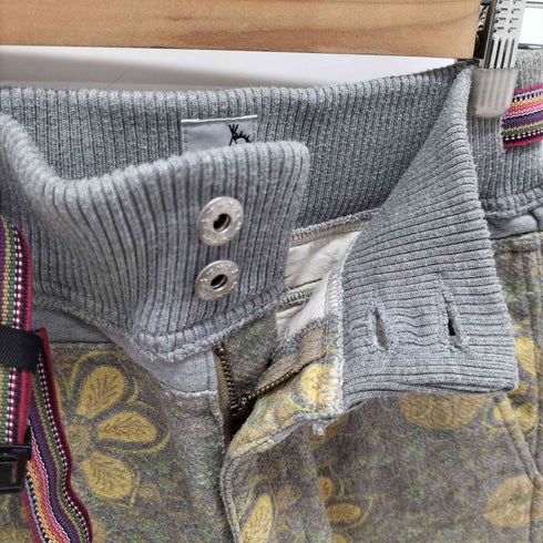 ゴースローキャラバン go slow caravan リブウエストフローラル イージー ショーツ メンズ 3