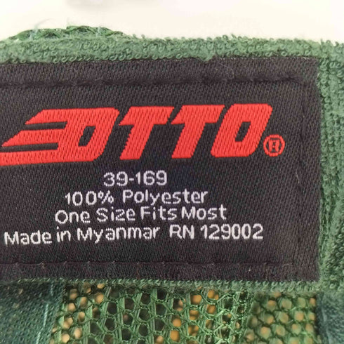 オット otto フロントプリントメッシュトラッカーキャップ メンズ