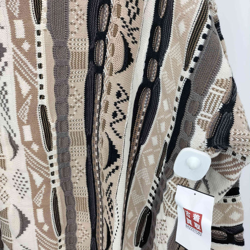COTTON TRADERS 3D コットン ニット セーター メンズ L