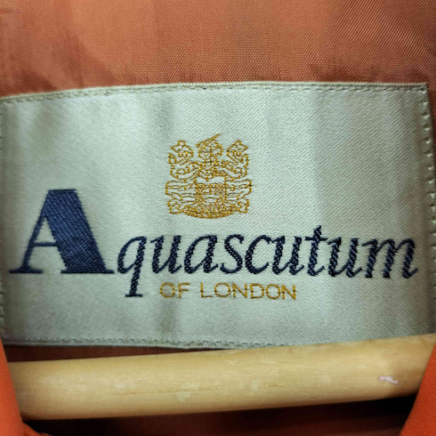 アクアスキュータム AQUASCUTUM ステンカラージャケット レディース