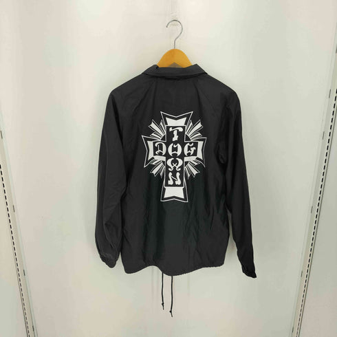 ドッグタウン DOG TOWN 両面ロゴプリント コーチジャケット メンズ M