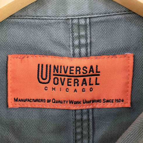 ユニバーサルオーバーオール UNIVERSAL OVERALL ヘリンボーンカバーオール ジャケット メンズ JPN:XS