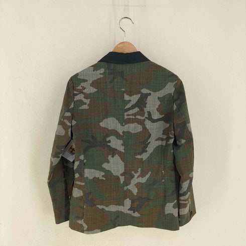 ラウンジドレス Loungedress カモ柄 テーラードジャケット レディース 1