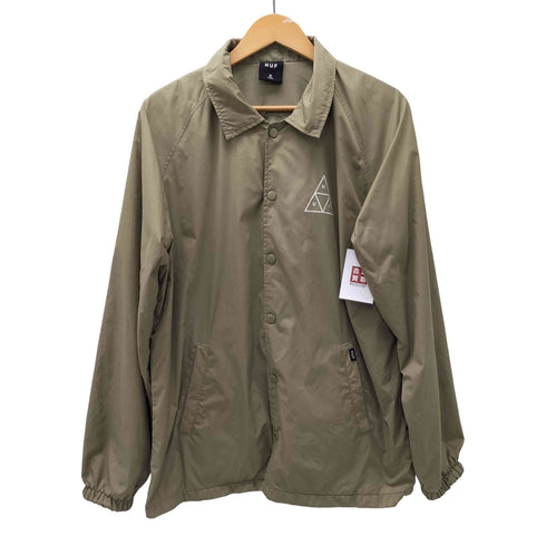 ハフ HUF トリプル トライアングル ロゴ コーチ ジャケット メンズ import:M
