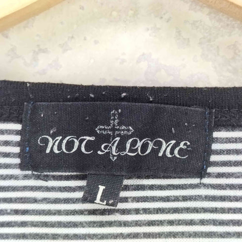 not alone Y2K レイヤード ドレープカットソー メンズ JPN:L