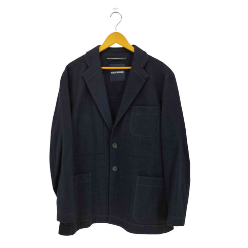 イッセイミヤケ ISSEY MIYAKE 04AW ノッチドラペル ウール フェルト 2B テーラードジャケット メンズ JPN:3