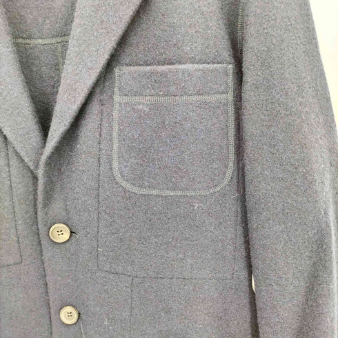 イッセイミヤケ ISSEY MIYAKE 04AW ノッチドラペル ウール フェルト 2B テーラードジャケット メンズ JPN:3
