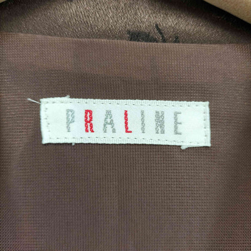 PRALINE フラワー刺繍1Bテーラードジャケット レディース S