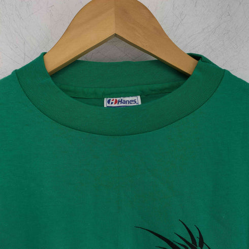ヘインズ Hanes 80-90s BEEFY-T 合気道プリントTシャツ メンズ import:M
