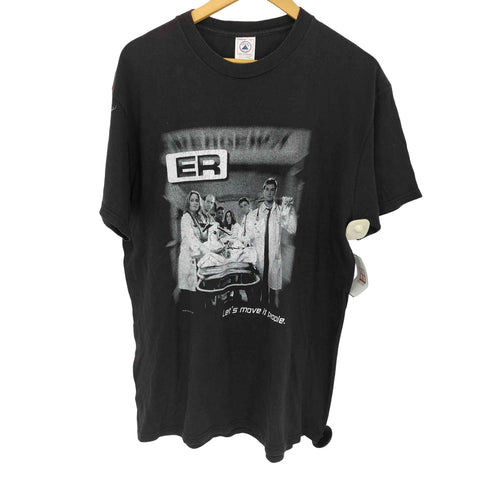 デルタプロウェイト DELTA PRO WEIGHT 90s コピーライト1996 海外ドラマプリントTシャツ メンズ import:L