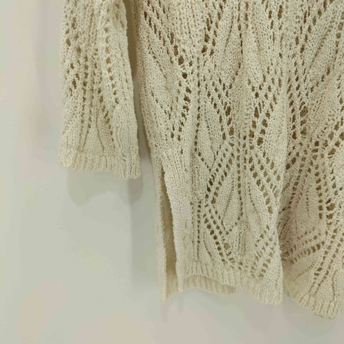 ザラ ZARA ニット ホワイト レディース
