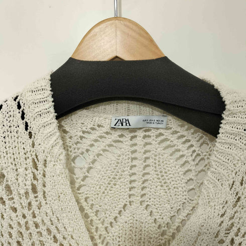 ザラ ZARA ニット ホワイト レディース