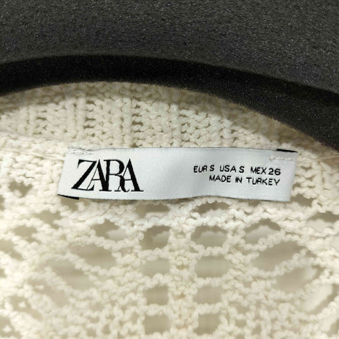 ザラ ZARA ニット ホワイト レディース