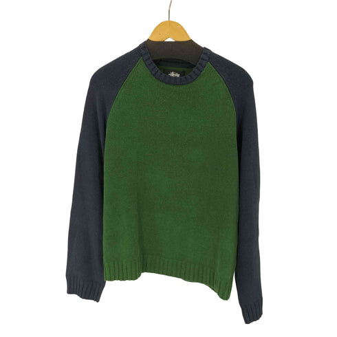 ステューシー Stussy COLORBLOCKED RAGLAN CREW メンズ JPN:S