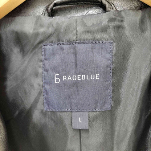 レイジブルー RAGEBLUE フェイクレザージャケット メンズ