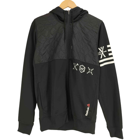 リーボック Reebok ワンシリーズ Wハイブリッドスウエット フルジップパーカー メンズ JPN:0