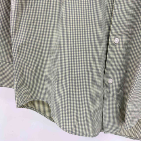 バナナリパブリック BANANA REPUBLIC 00s 襟芯 ギンガムチェック シャツ メンズ import:S