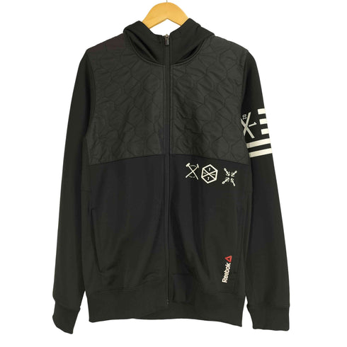 リーボック Reebok ワンシリーズ Wハイブリッドスウエット フルジップパーカー メンズ JPN:0
