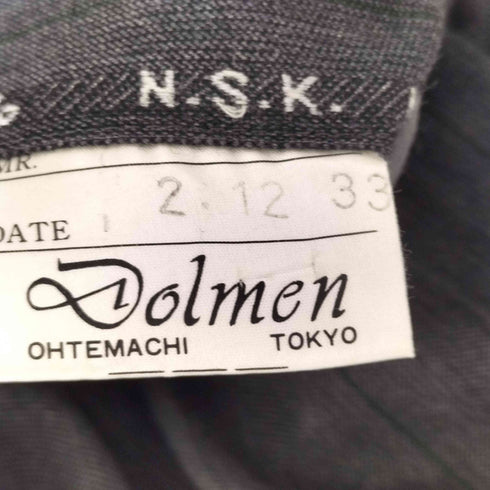 Dolmen 2タック ウールスラックス メンズ