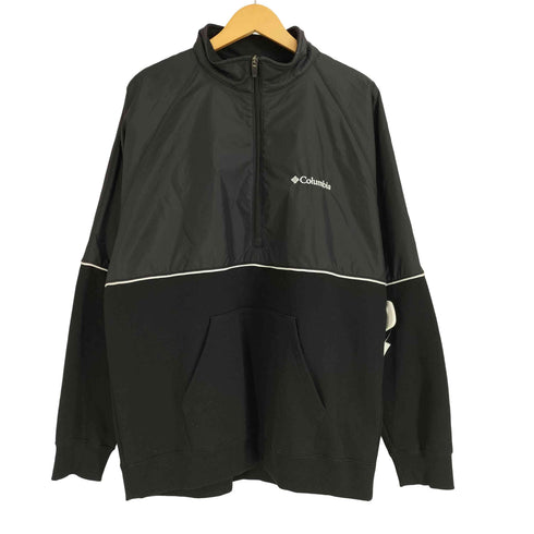 コロンビアスポーツウェア Columbia Sportswear ハーフジップ ナイロン切替スウェット メンズ import:L