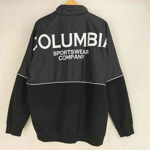 コロンビアスポーツウェア Columbia Sportswear ハーフジップ ナイロン切替スウェット メンズ import:L