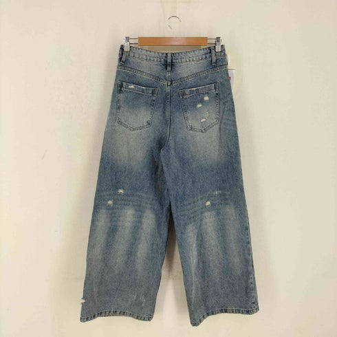 ジバンシィ GIVENCHY ダメージワイドデニムパンツ y2k レディース JPN:M