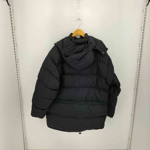 イッセイミヤケ ISSEY MIYAKE 04AW 黒タグ ダブルジッパー フーデッド ダウンジャケット メンズ JPN:XL