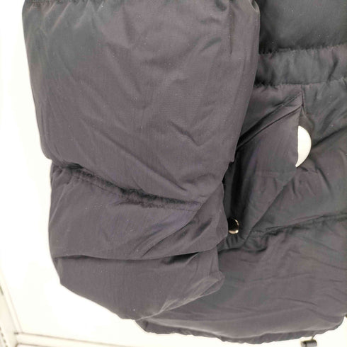 イッセイミヤケ ISSEY MIYAKE 04AW 黒タグ ダブルジッパー フーデッド ダウンジャケット メンズ JPN:XL