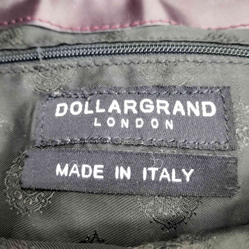 DOLLARGRAND ハラコ カービング レザーショルダーバッグ レディース
