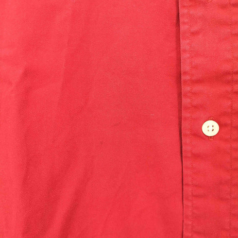 ポロバイラルフローレン Polo by RALPH LAUREN 90s BLAIRE ポニー刺繍 半袖 ボタンダウンシャツ オーバーサイズ メンズ import:L