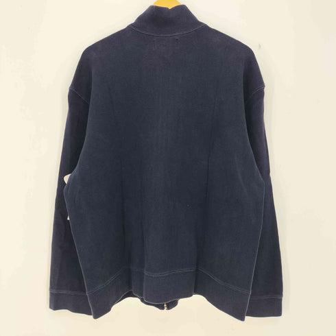 ポロバイラルフローレン Polo by RALPH LAUREN 90s ポニー刺繍 ジップアップ ハイネック スウェット メンズ import:XL